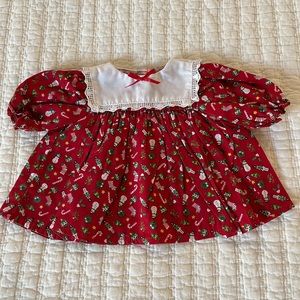 American Girl “Bitty Baby “ Pleasant Company Holiday Dress
